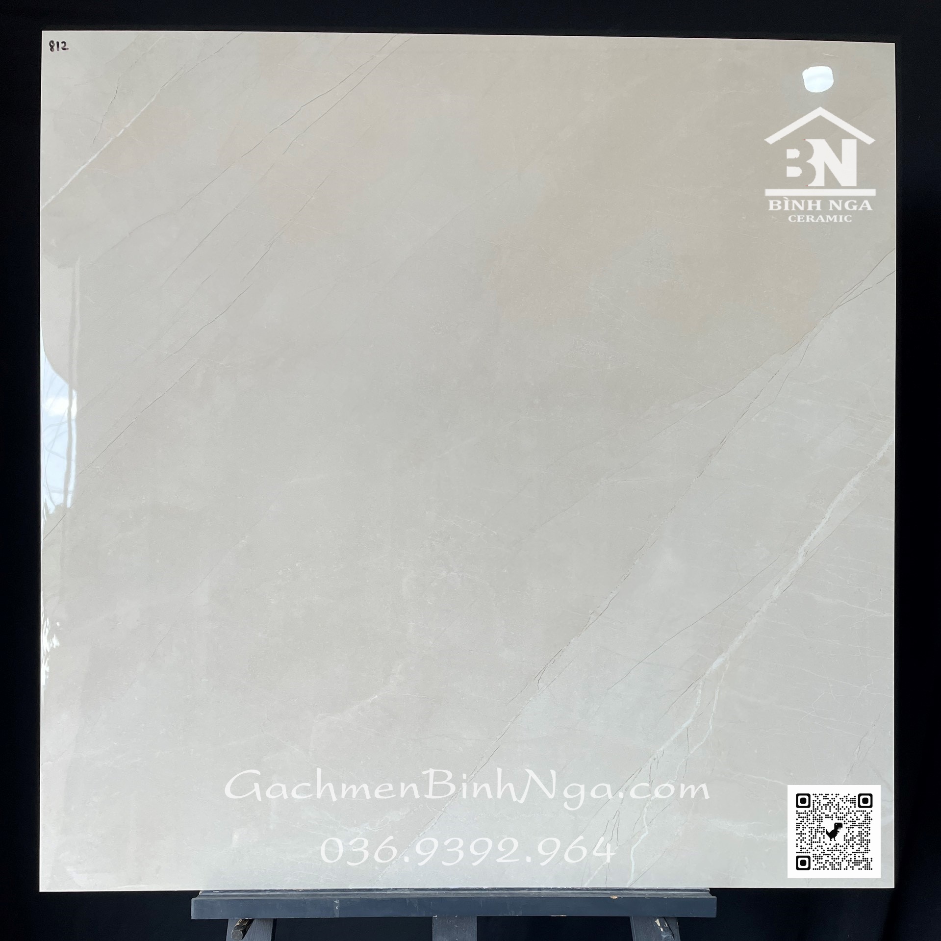 Gạch lót nền cao cấp 80x80 đá bóng kính nhập khẩu
