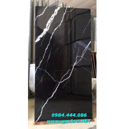 Gạch Granite 60x120 bóng kiếng đen vân trắng-10