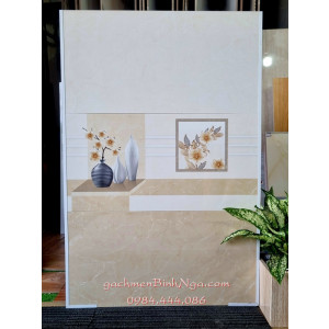 Gạch men bóng 30x60 màu vàng đậm nhat sale