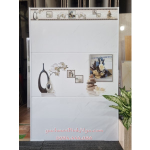 Gạch men trắng trơn 30x60 sale