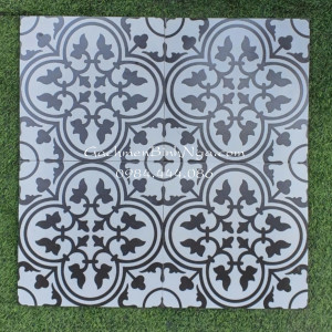 Gạch ốp lát trang trí bông 30x30 cổ điển GB3008