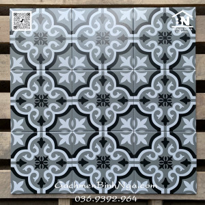 Gạch bông 20x20 dán quầy bar