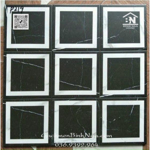 Gạch bông họa tiết đen trắng 20x20cm