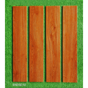 Mẫu gạch giả gỗ đẹp 15x80 cao cấp màu gỗ đỏ BN05
