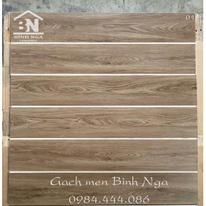 Gạch vân gỗ 15x90cm màu nâu cafe nhạt